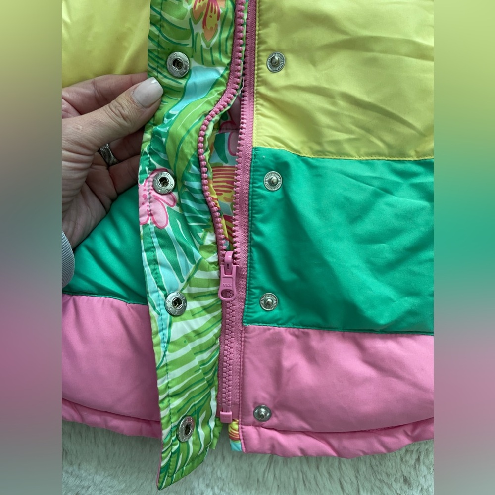 Lilly Pulitzer Kids down vest - Picture 3 of 5